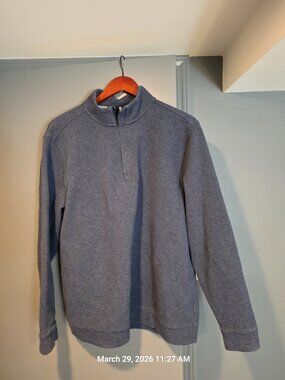 Walter Hagan Large Blue Quarter Zip